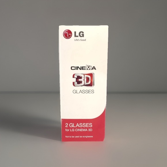 LG Other - LG Cinema 3D Glasses 2 Pairs New